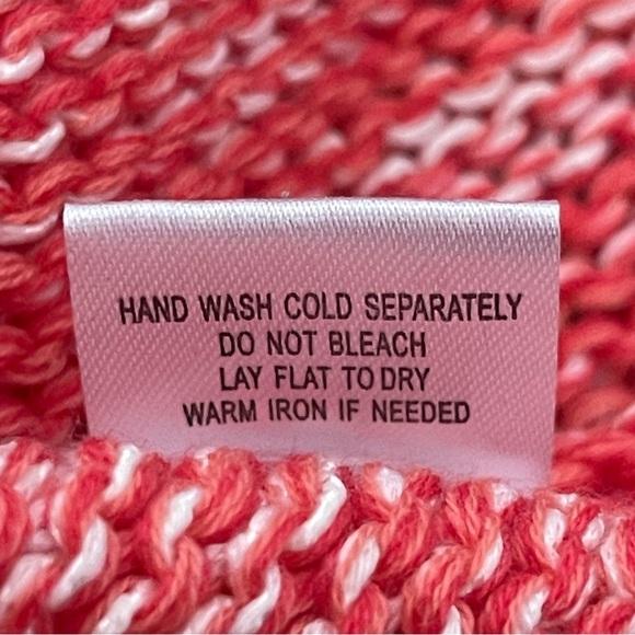 NWT Skies Are Blue Cardigan Red Sweater Open Draped Knit Cardigan Size Medium - Picture 5 of 8